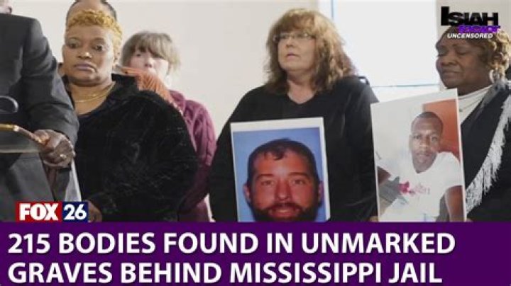 215 Unmarked Graves Behind Mississippi Jail: What We Know