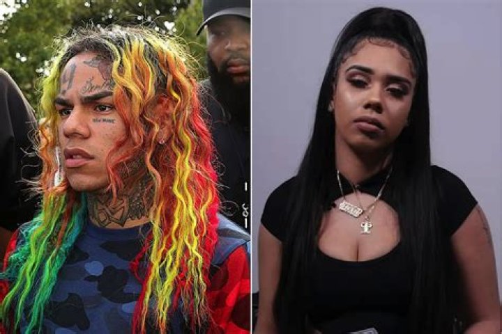 6ix9ine's BM Sara Molina Injured In Car Crash