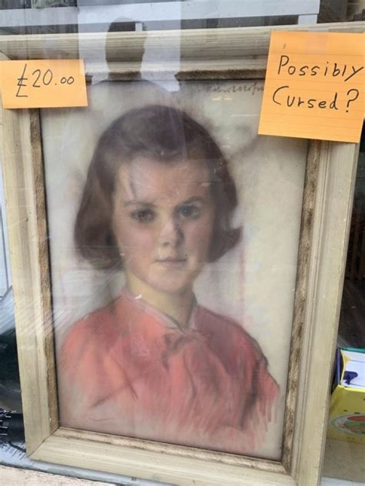 A 'Cursed' Painting Returned Twice Sells For $2,000 Online