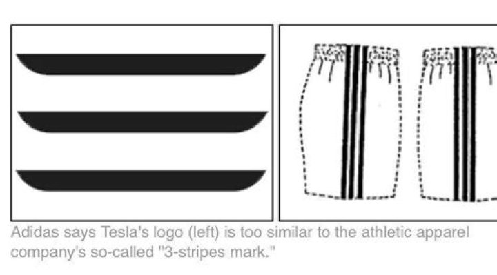 Adidas In Trademark Battle With Tesla Over New Three Stripes Logo