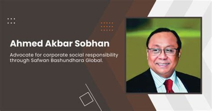 Ahmed Akbar Sobhan (Entrepreneur) - Age, Birthday, Bio, Facts, Family, Net Worth, Height & More