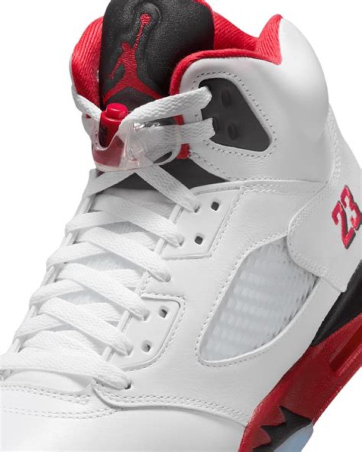Air Jordan 5 "Fire Red" Coming In Spring Of 2020: On-Foot Images