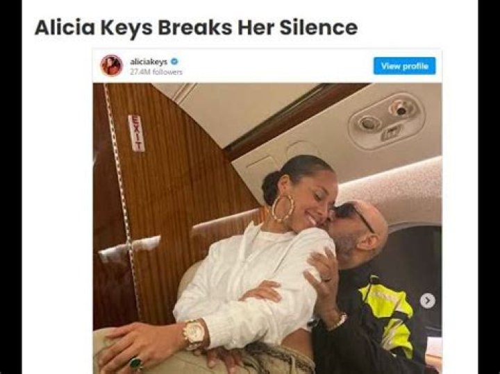 Alicia Keys Reinforces Her Love For Swizz Beatz Following Usher Embrace