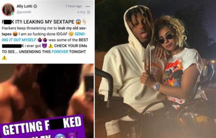 Ally Lotti Allegedly Selling Another Juice WRLD Sex Tape, Fans Are Outraged