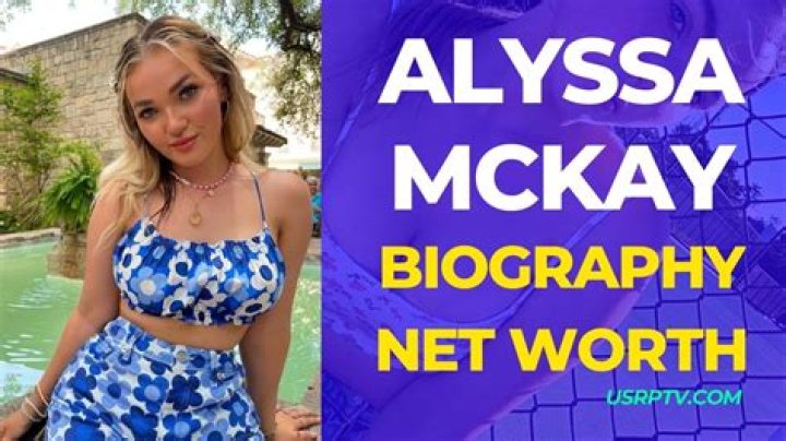 ¿Alyssa McKay es adoptada?