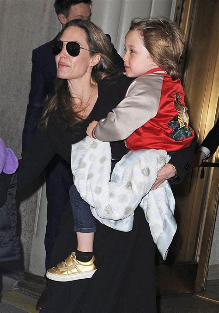 Angelina Jolie’s Youngest Son Knox Is as Tall as His Mom in New Photos Looking So Grown Up While Shopping