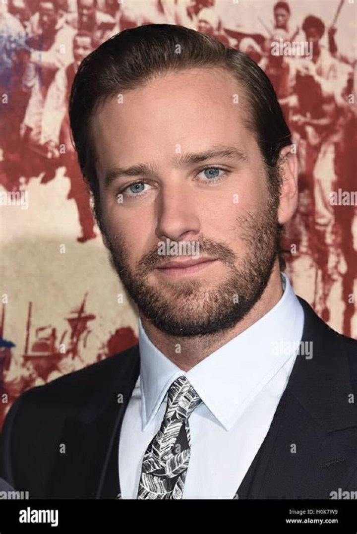 Armie Hammer – Celebsgraphy