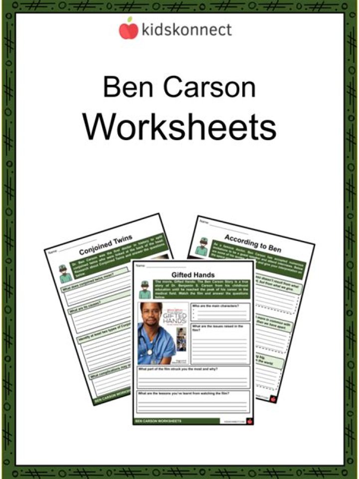 Ben Carson – Celebsgraphy