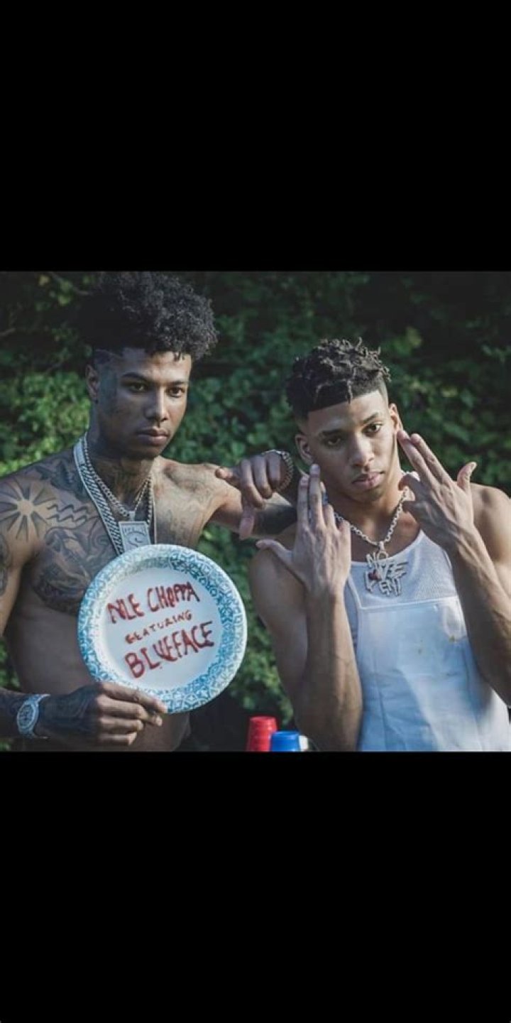 Blueface Leaves NLE Choppa In The Dust While Running Routes