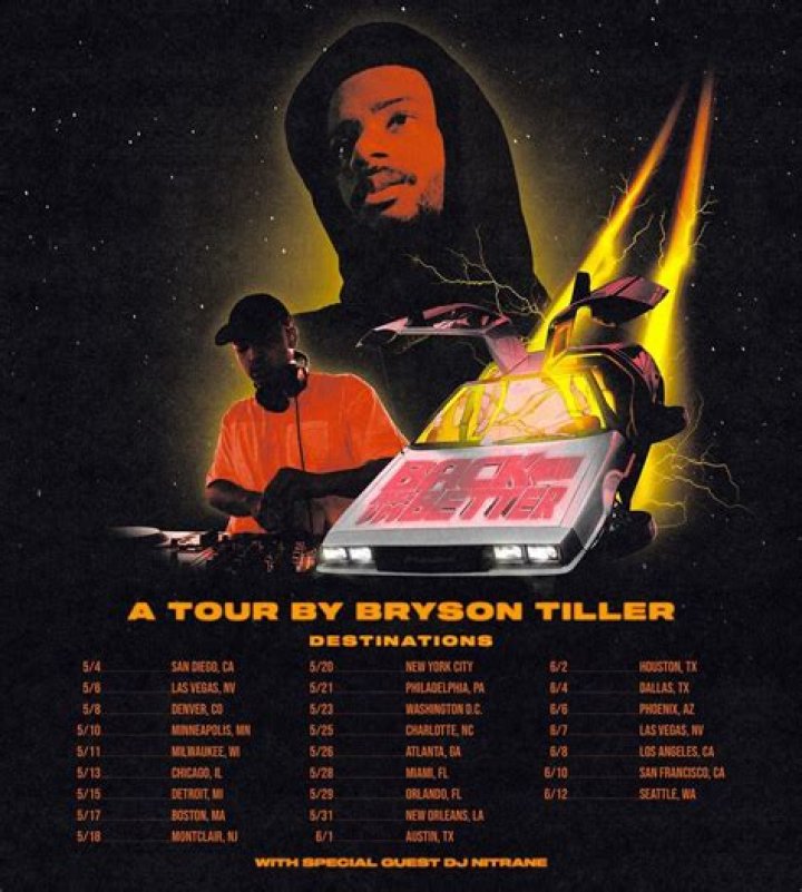 Bryson Tiller 2024 Tour: Dates, Tickets & More