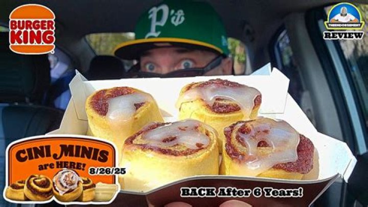 Burger King Explains Gibberish Tweets: "CINI MINIS Are Back"