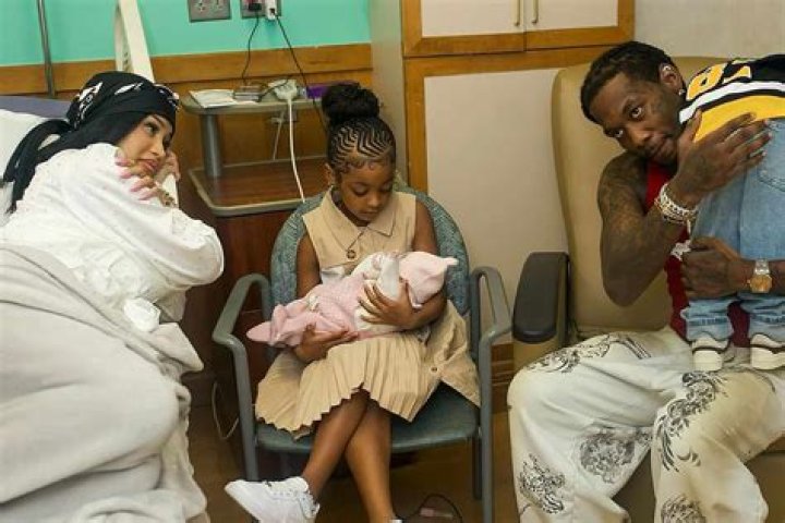 Cardi B’s Husband Offset Proves He’s Dad Goals While He Remains Patient Doing Baby Kulture’s Hair