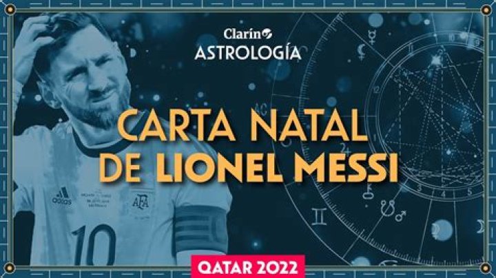 Carta natal astrológica de Lionel Messi (Futbolista) 2024