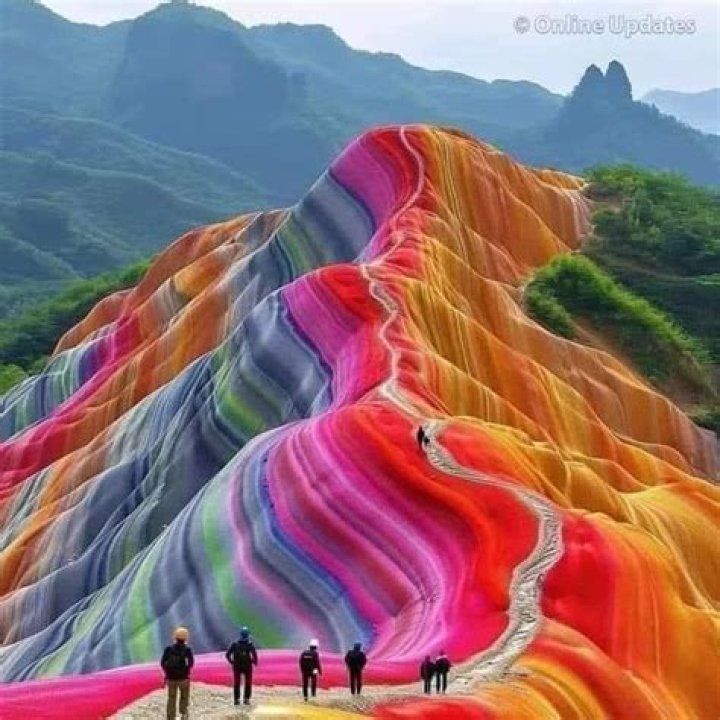 China's Rainbow Mountains Will Take Your Breath Away
