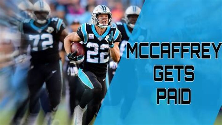 Christian McCaffrey Becomes Highest-Paid Running Back Ever