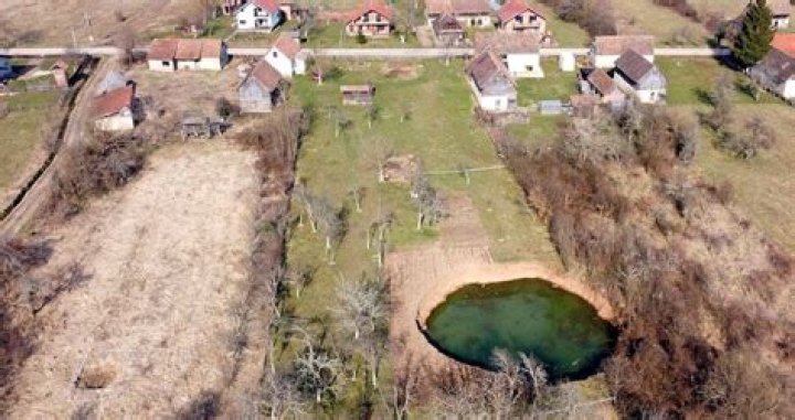 Croatian Village Plagued By 100 Gigantic Sinkholes Following Earthquake