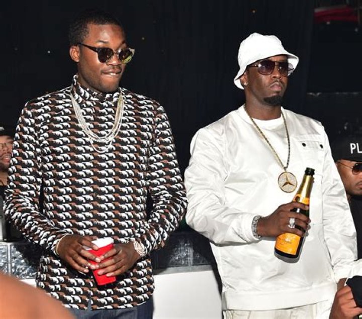 Diddy & Meek Mill Wear Matching Outfits In Resurfaced Photo Amid Rumors They Slept Together