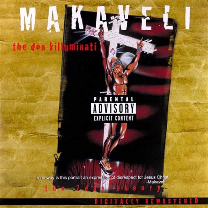 Diddy Sports A Dress On 2Pac's Original "Makaveli" Back Cover