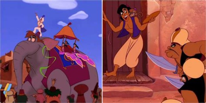Does Iago sing in Aladdin?