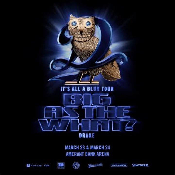 Drake Incorporates Bizarre Dog Mascot On "It’s All A Blur Tour — Big As The What?" Tour, Shocks Fans