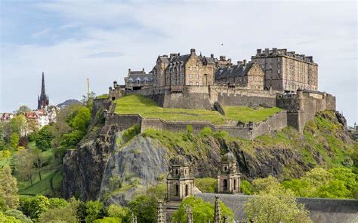Edinburgh Castle, Scotland's Stone Fortress From The Medieval Era