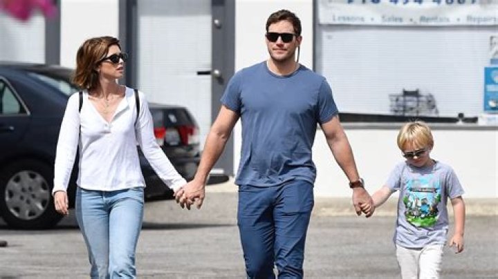 Family Goals! Katherine Schwarzenegger, Chris Pratt and His Son Jack Hold Hands During Sunday Outing