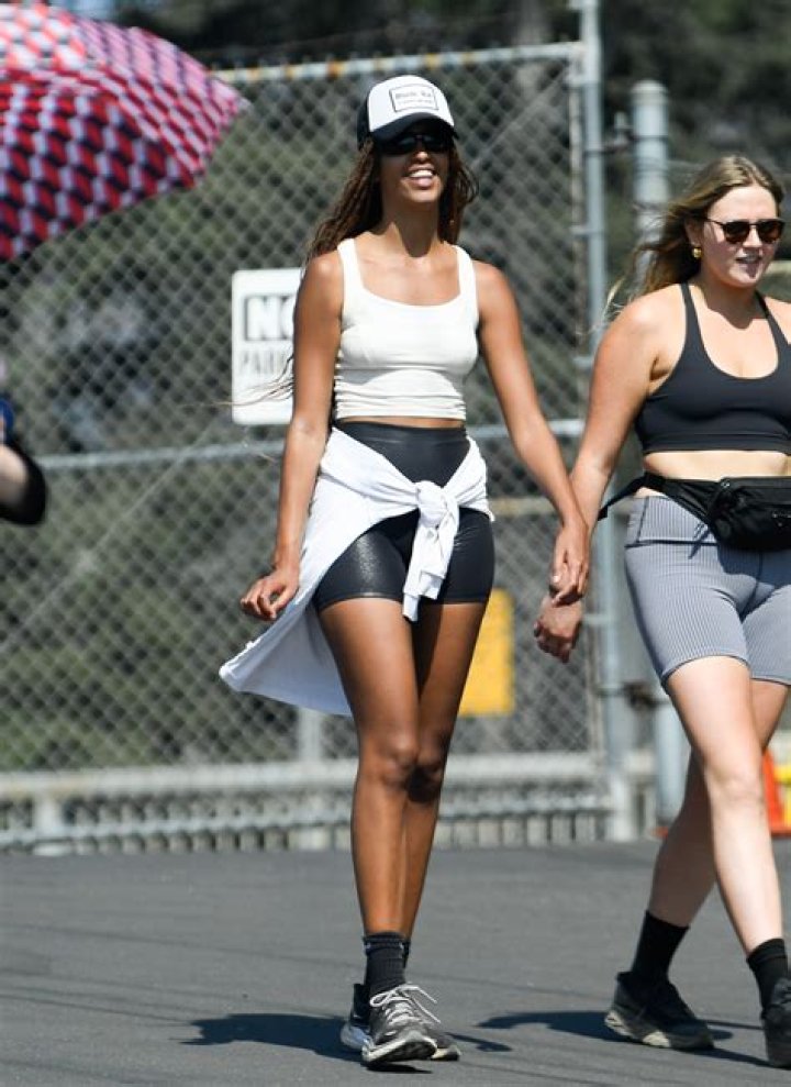 Getting Her Steps In! Malia Obama Flaunts Legs in Biker Shorts and Crop Top: Photos