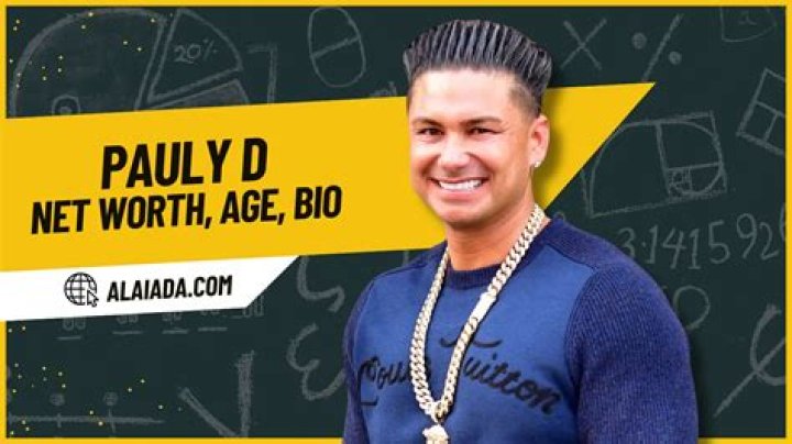 How much is Pauly D net worth?