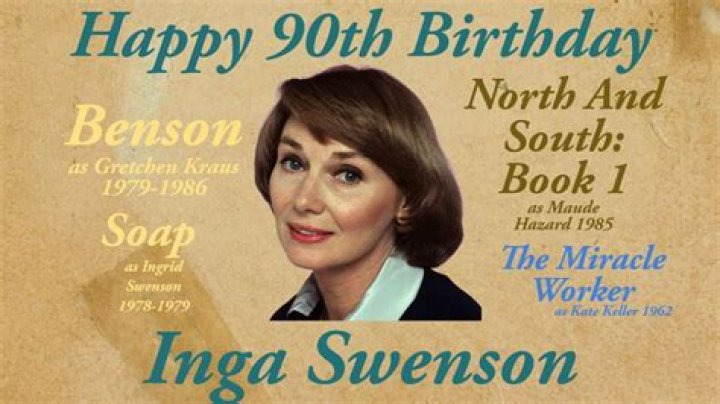 Inga Swenson (TV Actress) - Age, Birthday, Bio, Facts, Family, Net Worth, Height & More