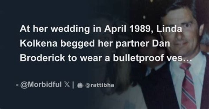 Inside Linda Kolkena's Marriage To Dan Broderick And Her Tragic Death