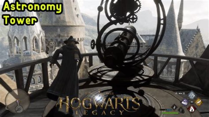 Is the Astronomy Tower part of Hogwarts Castle?
