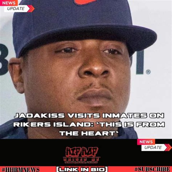 Jadakiss Shares Message From Rikers Island After Visiting Inmates