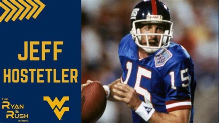 Jeff Hostetler (Football Player) - Age, Birthday, Bio, Facts, Family, Net Worth, Height & More