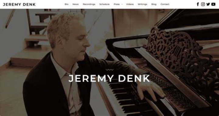 Jeremy Denk (Pianist) - Age, Birthday, Bio, Facts, Family, Net Worth, Height & More