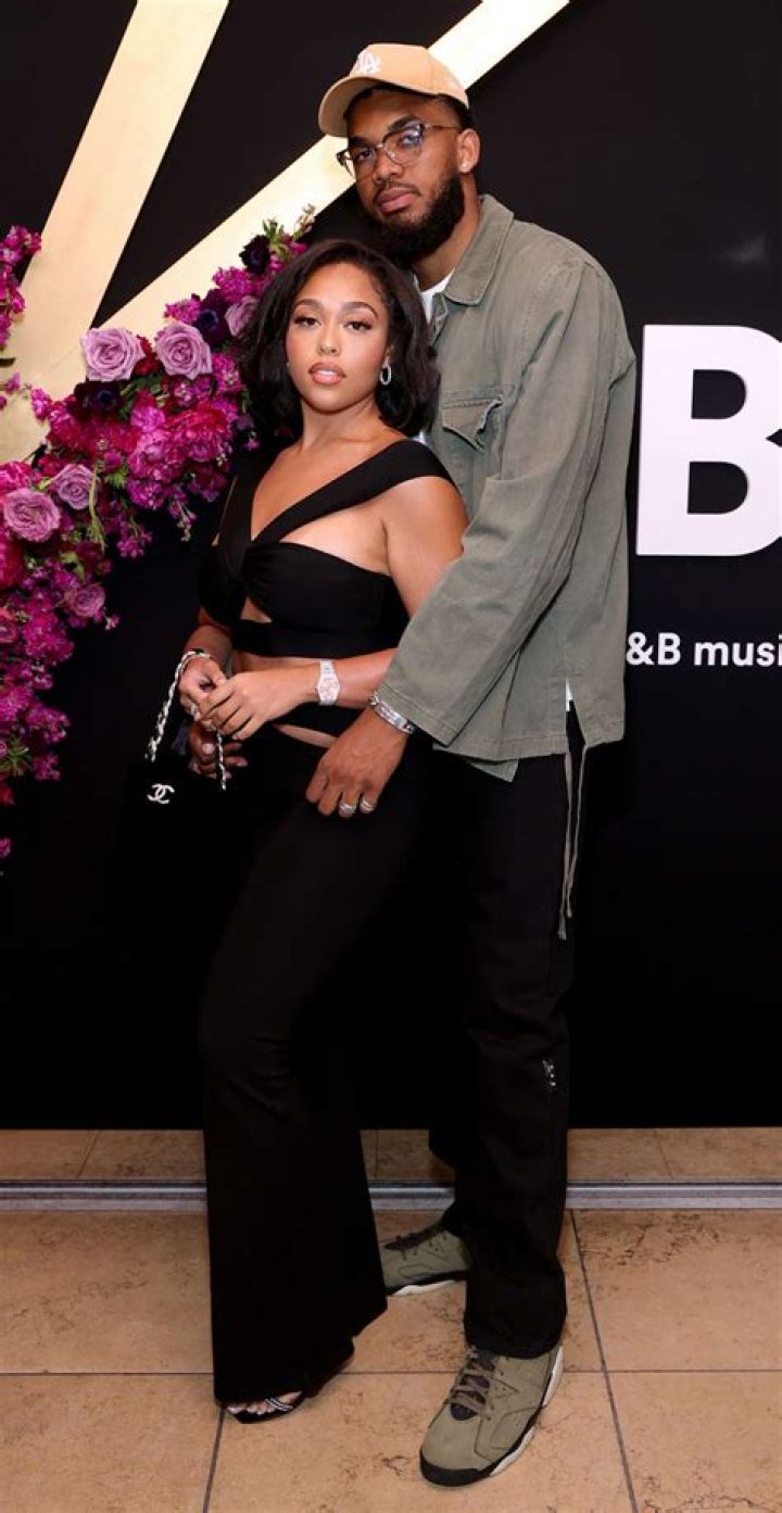 Jordyn Woods Stuns in All-Black During Date Night With Boyfriend Karl-Anthony Towns
