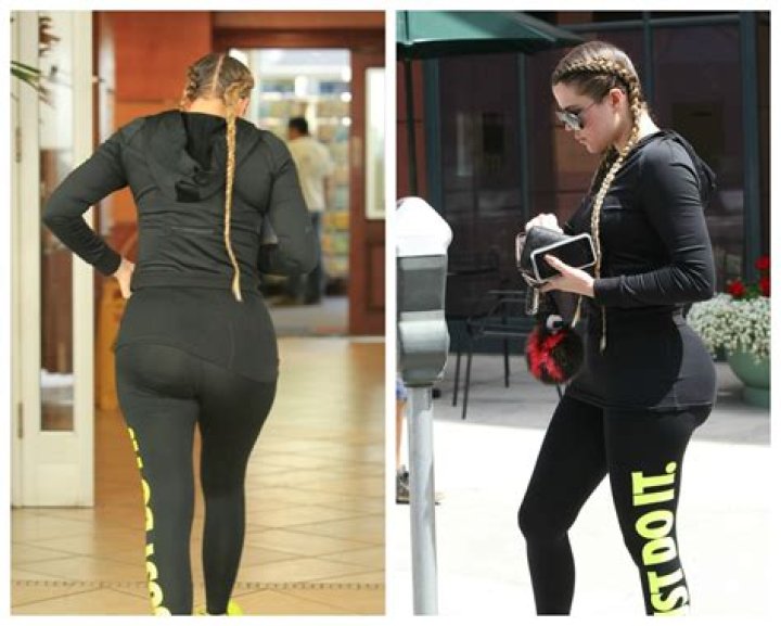 Khloé Kardashian’s Booty Looks Perkier Than Ever in Gym Clothes — See Her Transformation!
