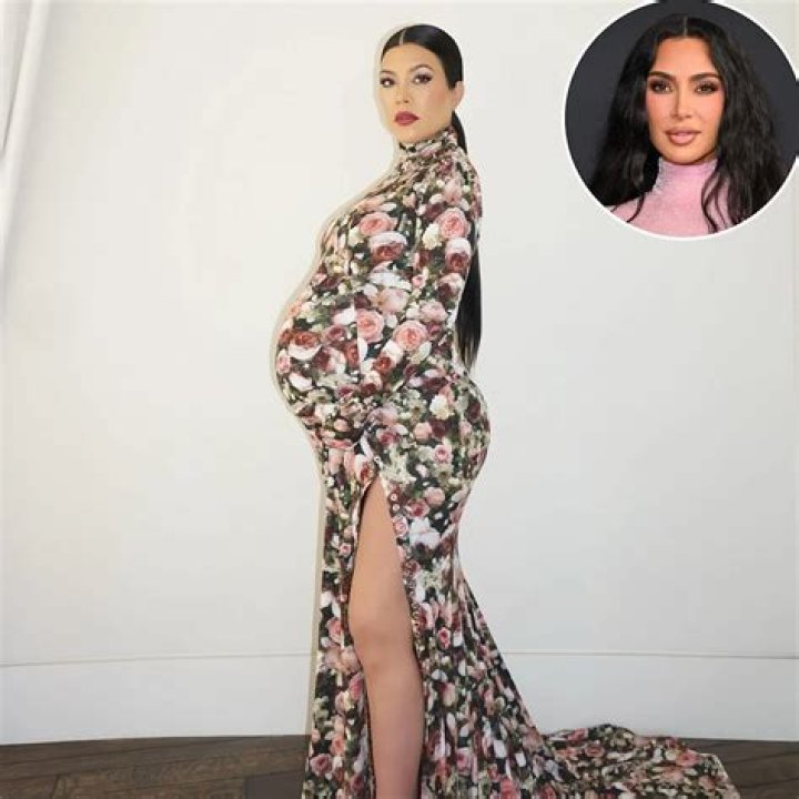 Kim Kardashian Reacts to Kourtney Recreating Her Pregnant 2013 Met Gala Look for Halloween After Feud