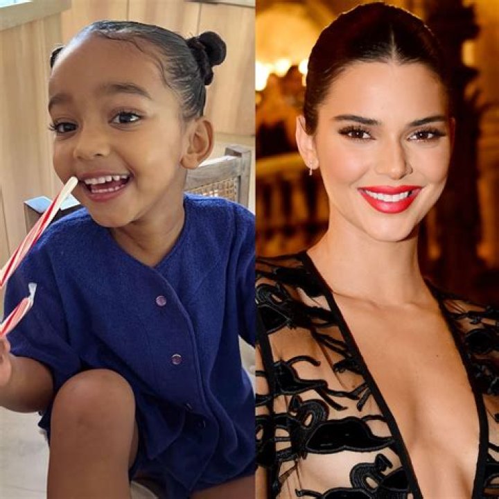 Kim Kardashian Shares Pictures Comparing Chicago West To Kendall Jenner