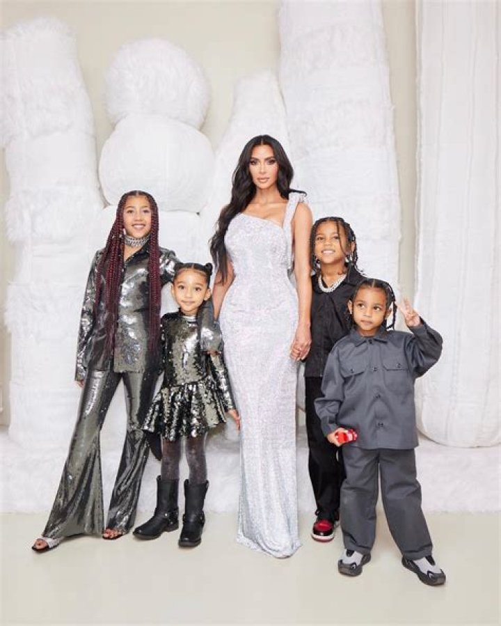 Kim Kardashian West's Kids North & Saint Give Each Other The Side Eye