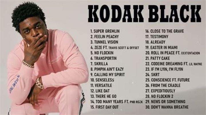 Kodak Black's Best Songs