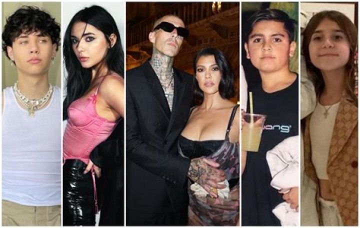 Kourtney Kardashian and Travis Barker Pack on the PDA While at Disneyland With Her Son Reign