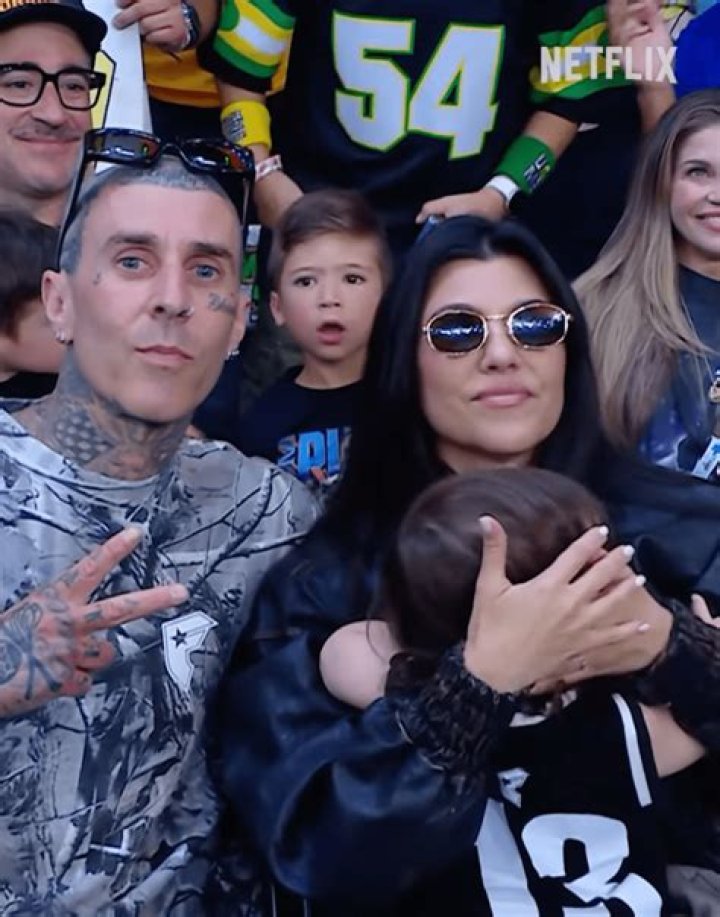 Kourtney Kardashian Celebrates Her 43rd Birthday at Disneyland With Travis Barker and Kids: Photos
