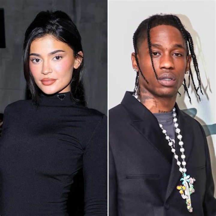 Kylie and Travis Squash Breakup Rumors With Romantic New Pic Smooching on a Private Jet