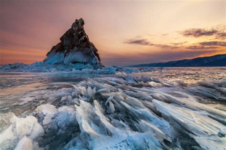 Lake Baikal, The Turquoise Lake In The Wilds Of Russia