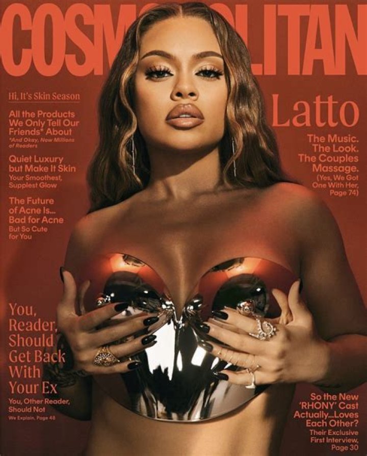 Latto Gets Naked For Cosmopolitan Photoshoot