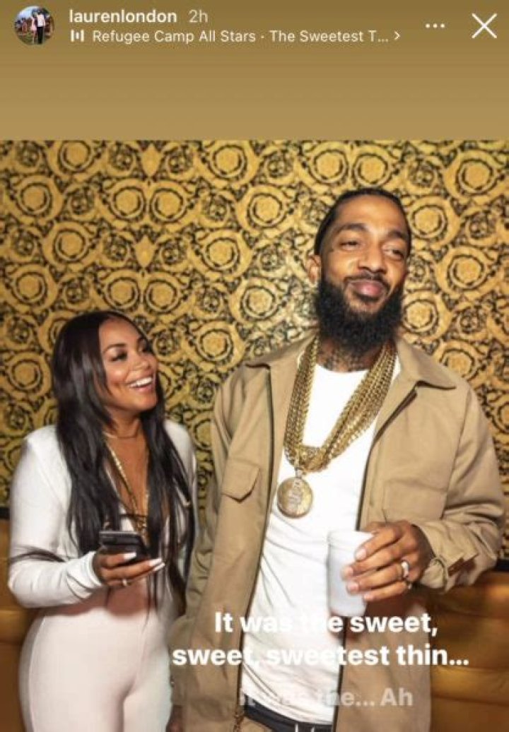Lauren London Shares Sweet Message To Nipsey Hussle On Anniversary Of His Death