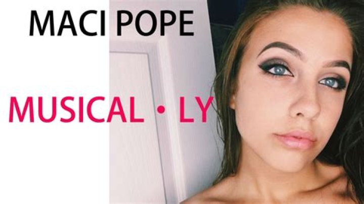 Maci Pope – Celebsgraphy