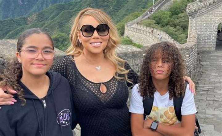 Mariah Carey’s Twins Monroe and Moroccan Look Like Little Adults in Paris With Their Mom