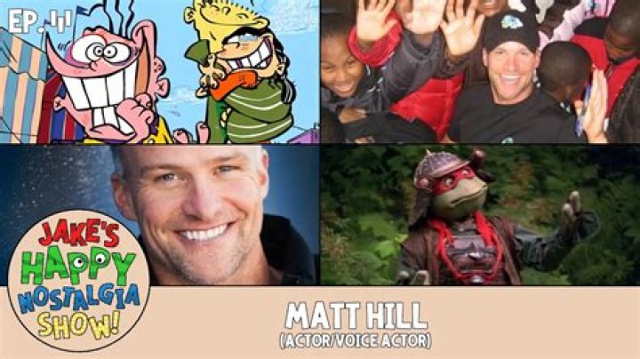 Matt Hill (Voice Actor) - Age, Birthday, Bio, Facts, Family, Net Worth, Height & More