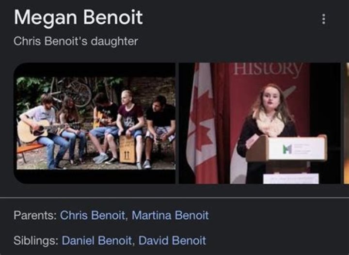 Megan Benoit: Age and Facts about Chris Benoit Daughter